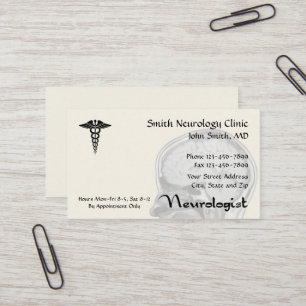 Neurologist Neurology Business Card