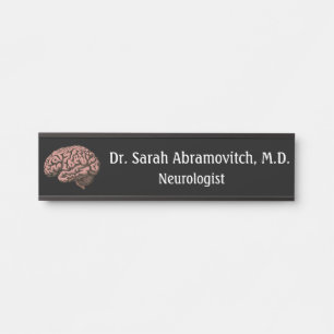 Neurologist Neurology Office Door Signs Sign