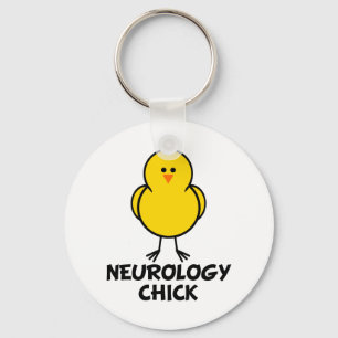 Neurology Chick Key Ring