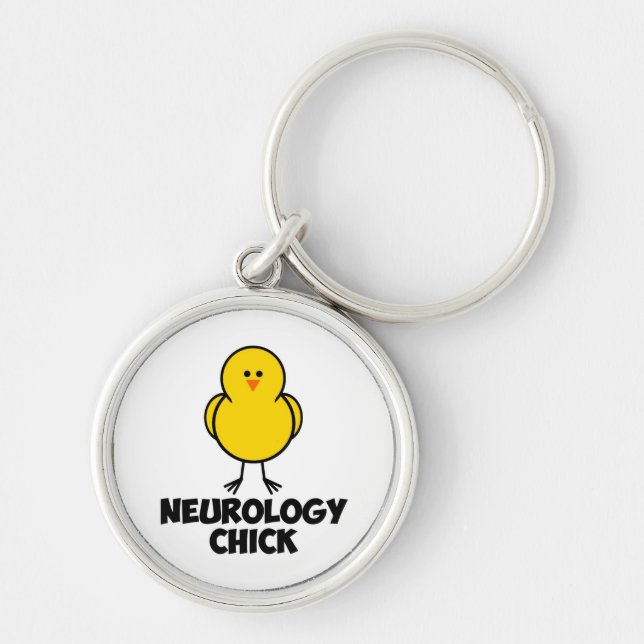 Neurology Chick Key Ring (Front)