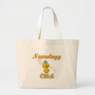 Neurology Chick Large Tote Bag