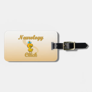 Neurology Chick Luggage Tag
