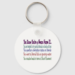 Neurology Nurse Hilarious Gifts, Unique Saying Key Ring