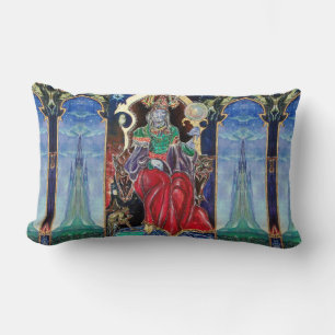 NEUROMANCER Magician King ,Fantasy Lumbar Cushion