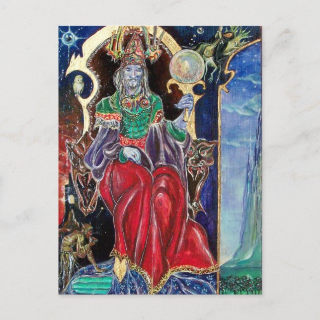 NEUROMANCER Magician King Postcard (Front)