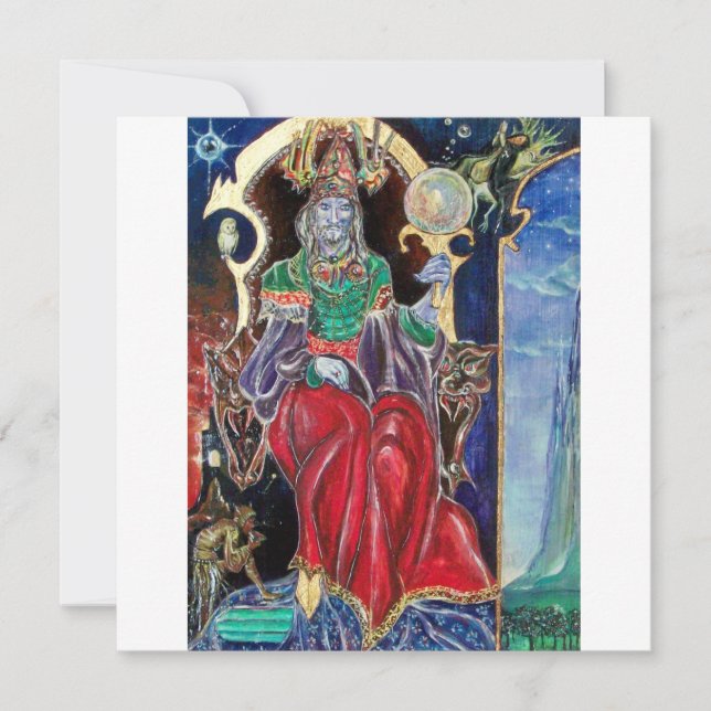 NEUROMANCER Magician King,Red Blue Silver Metallic Announcement (Front)