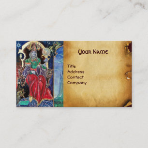 NEUROMANCER  parchment Business Card