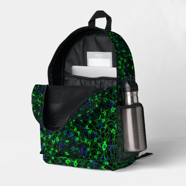 Neuron City Backpack #3 (Back Corner Right (Open))