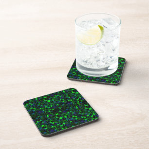 Neuron City Cork-Backed Coasters