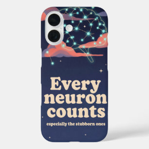 Neuron Constellation Night Sky Gouache Phone Case