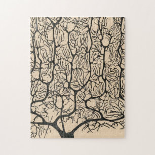 Neuron Drawing By Santiago Ramón Y Cajal Jigsaw Puzzle