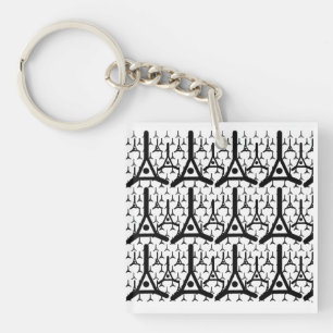Neuron Mosaic Key Ring