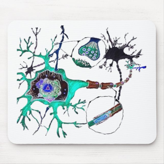 Neuron! Mouse Mat (Front)