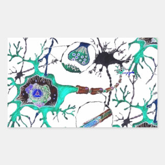 Neuron! Rectangular Sticker