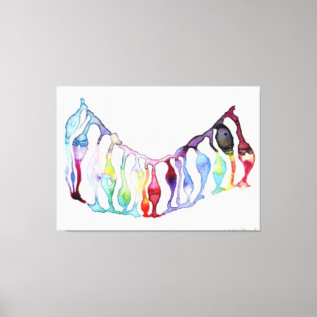 Neuronal stem cells canvas print (Front)