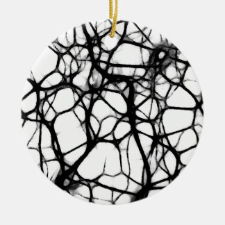 Neuronal Web 1 Ceramic Tree Decoration