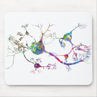 Neurons and nervous system mouse mat