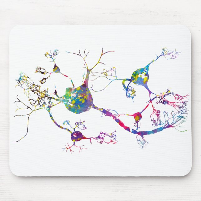 Neurons and nervous system mouse mat (Front)