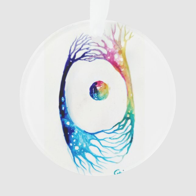 Neurons connected     ornament (Front)