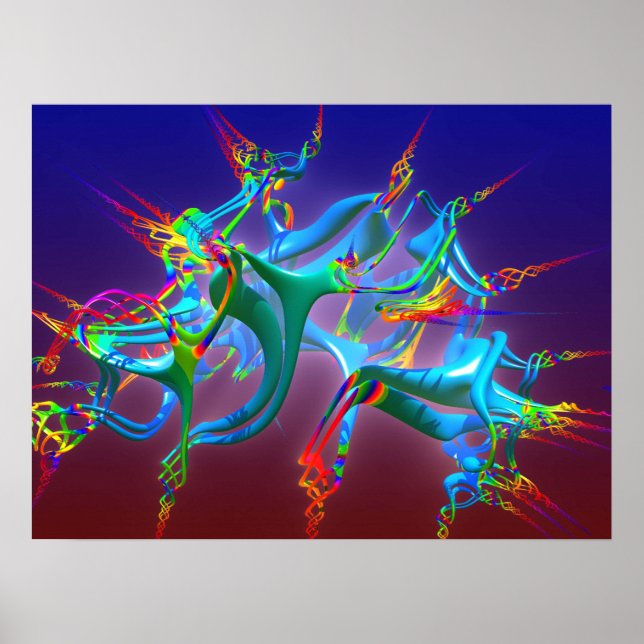 Neurons Connection Poster (Front)