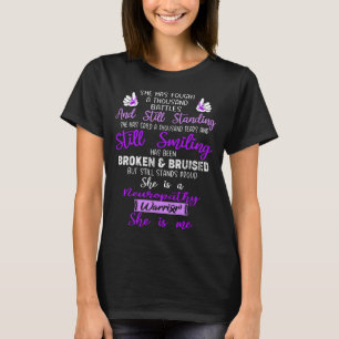 Neuropathy Awareness Ribbon Support Gifts T-Shirt