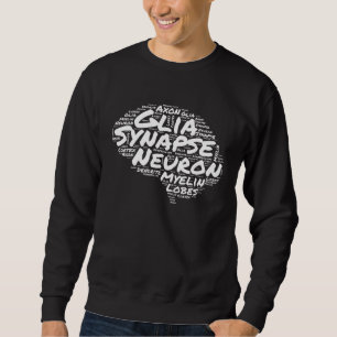 Neuroscience Brain Psychology Neurotransmitters N Sweatshirt