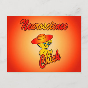 Neuroscience Chick #5 Postcard