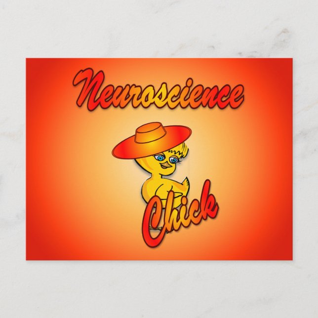 Neuroscience Chick #5 Postcard (Front)