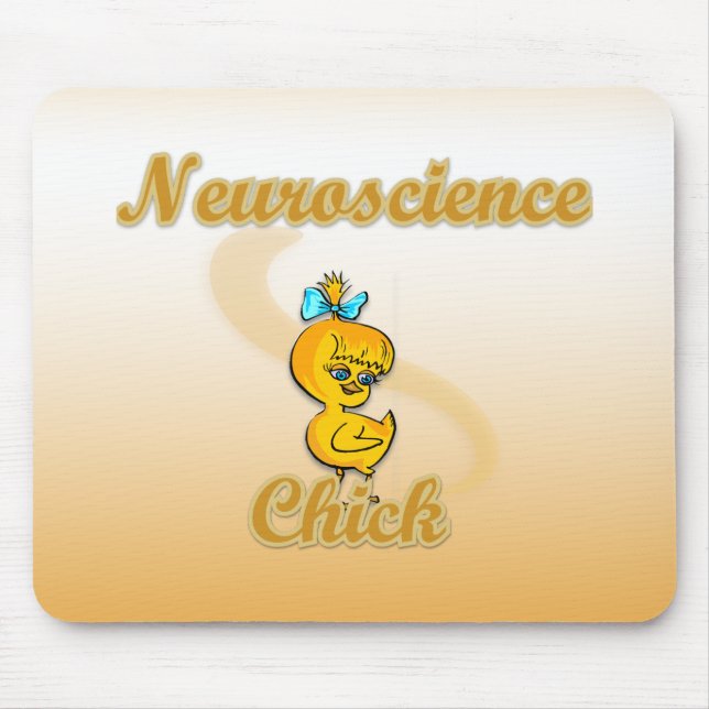Neuroscience Chick Mouse Mat (Front)