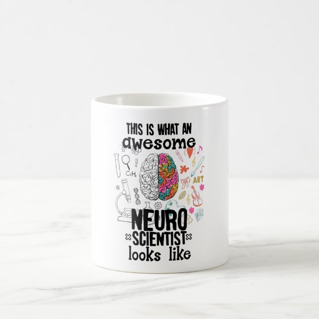 Neuroscience Coffee Mug (Center)