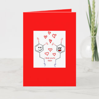 Neuroscience Valentine's Day Card