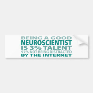 Neuroscientist 3% Talent Bumper Sticker