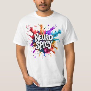 NEUROSPICY neurodiversity autism adhd dyslexia T-Shirt