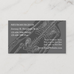 Neurosurgeon Business Cards
