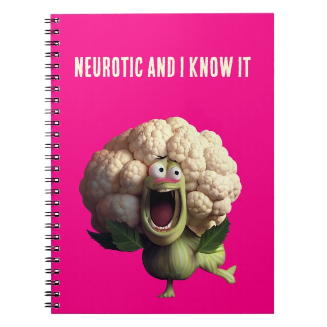 Neurotic and I know it  Notebook (Front)