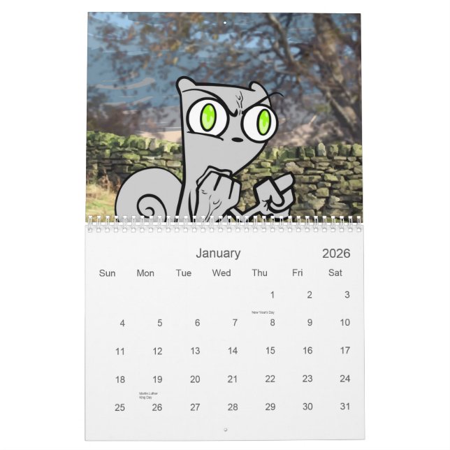 Neurotically Yours 2013 Calendar (Jan 2026)