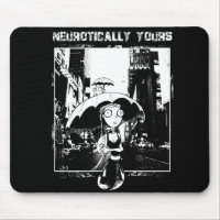 Neurotically Yours Comic Art Mousepad