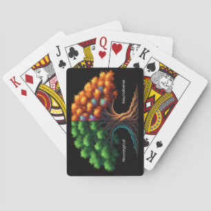 Neurotypical vs. Neurodiverse Playing Cards