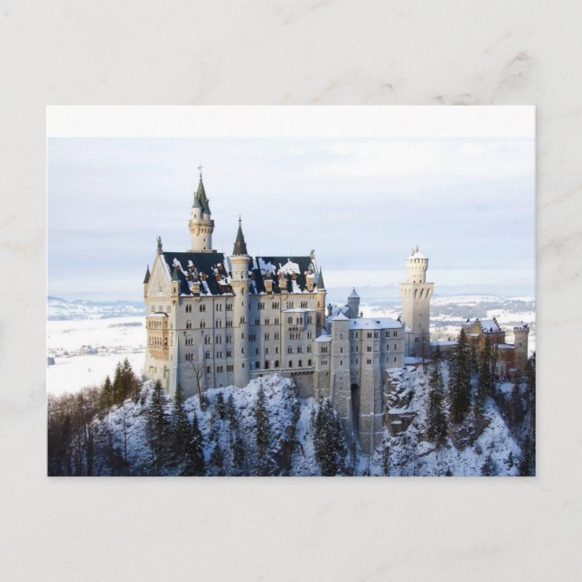 Neuschwanstein Castle 4 Postcard (Front)
