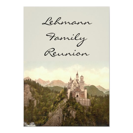 Neuschwanstein Castle, Bavaria, Germany Card