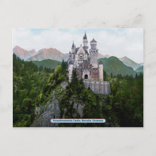 Neuschwanstein Castle, Bavaria, Germany Postcard