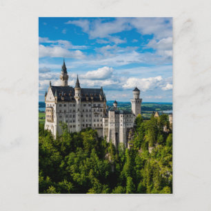 Neuschwanstein Castle - Bavaria - Germany Postcard
