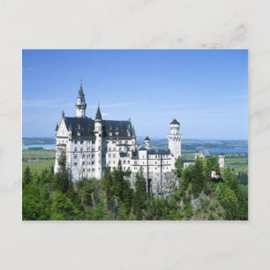 Neuschwanstein Castle Bavaria Postcard