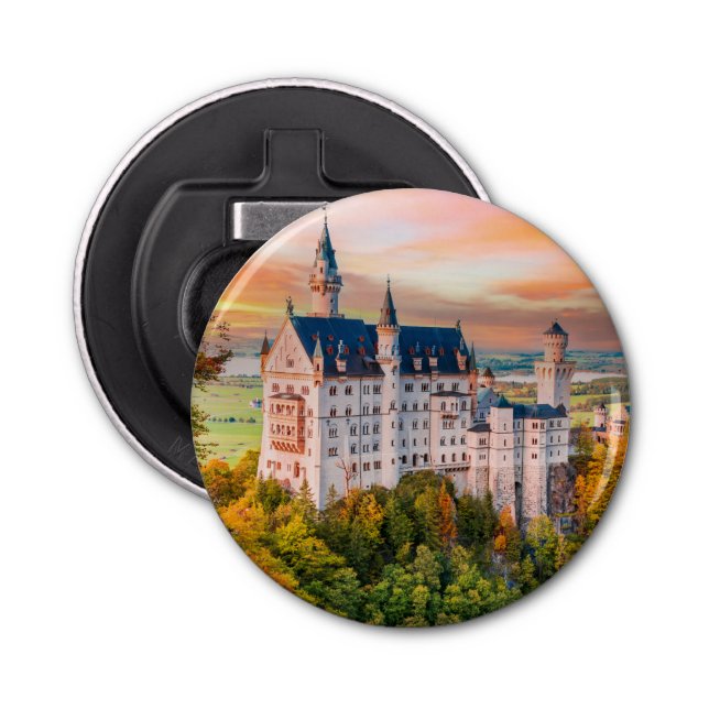 Neuschwanstein castle bottle opener (Front)