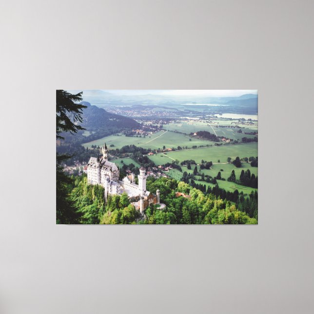 Neuschwanstein Castle Canvas Print (Front)