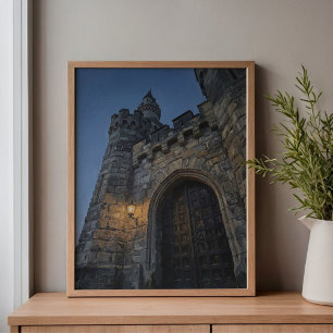 Neuschwanstein Castle Gatehouse Twilight Canvas Print