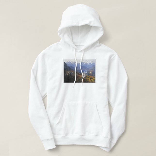 Neuschwanstein Castle | Germany, Bavaria Hoodie (Design Front)