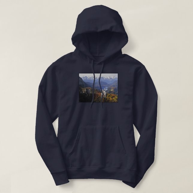 Neuschwanstein Castle | Germany, Bavaria Hoodie (Design Front)