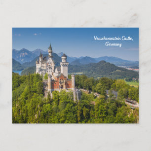 Neuschwanstein Castle, Germany Bavaria Postcard