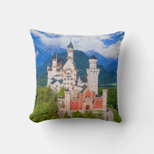 Neuschwanstein Castle Germany Cushion